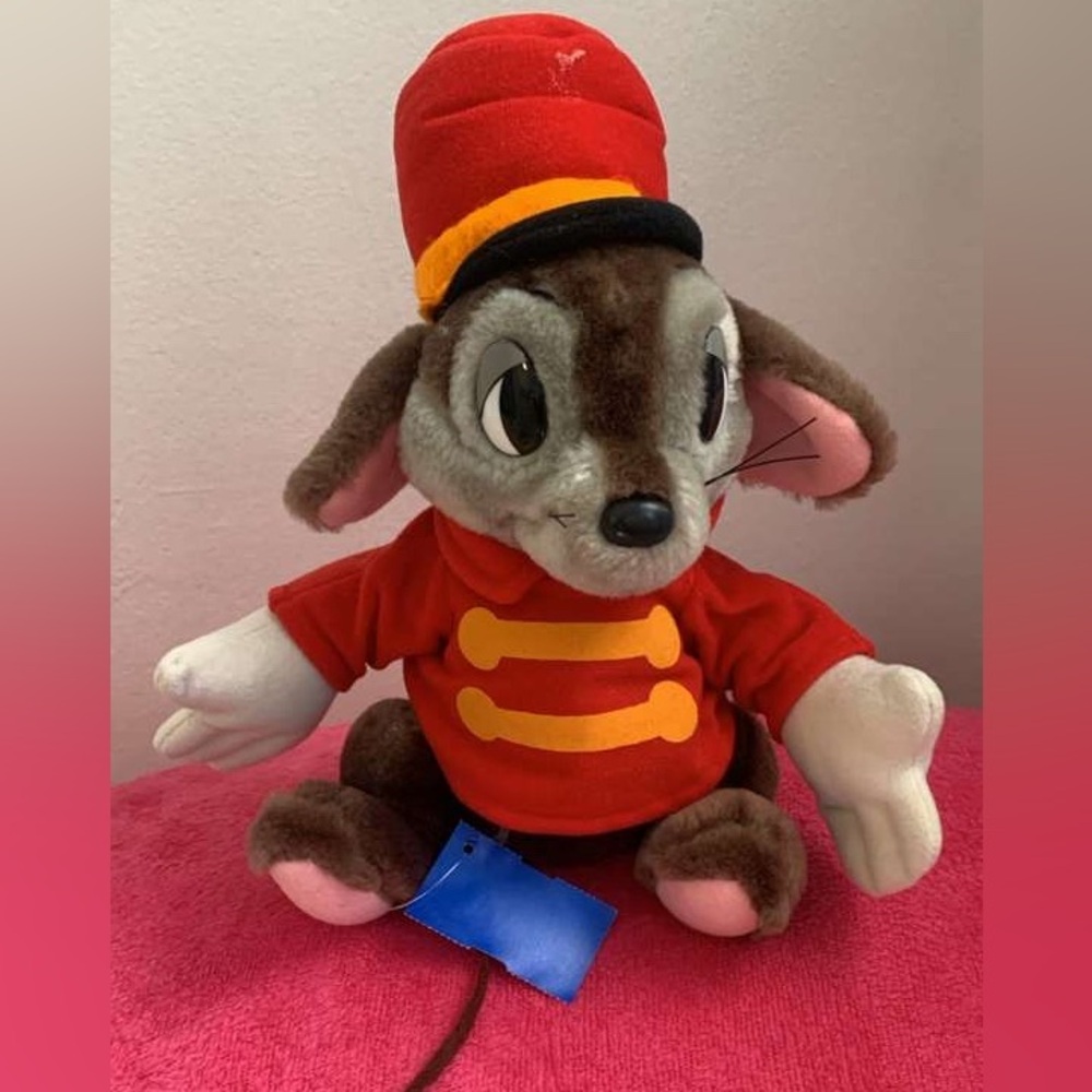 Disney Plush Mouse with Red and Yellow Outfit